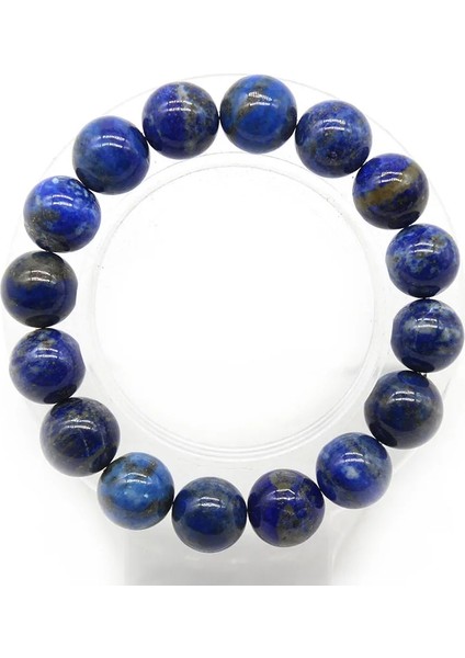 12 mm Tarzı Lapais Yüksek Li Lapis Lazuli Bilezikler Elastik Enerji Pulsera Homme Takı Doğal Taş Boncuk Bilezikler Kadın Erkek Modası (Yurt Dışından) modelleri