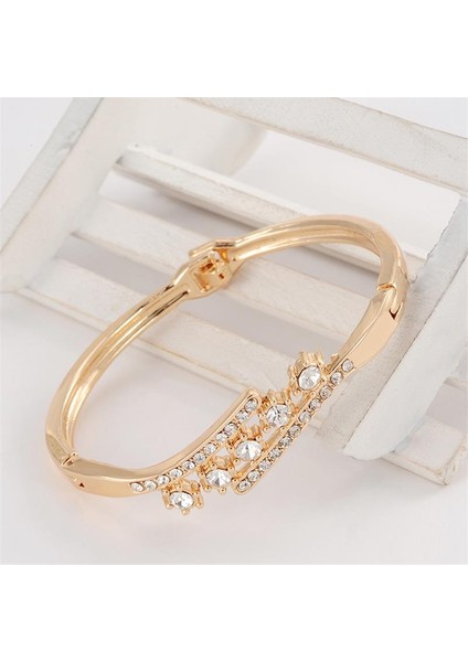 SL289 Mınhın Narin Yüksek Dereceli Oluşturulan Kristal Dekorasyon Bilezik Güzel Kadın Aksesuar Witg Sentetik Taklidi (Yurt Dışından) fiyatları