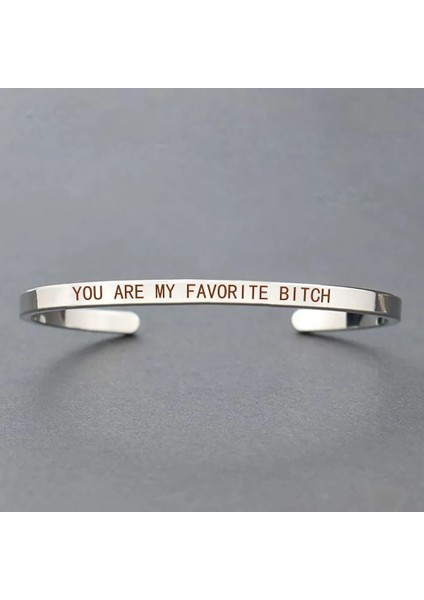 Gümüş Rengi "sisters Forever" Harfler Oyulmuş Bilezik Charm Bilezik Serisi Best Friend Soul Sisters Nedime Hediyeleri (Yurt Dışından)