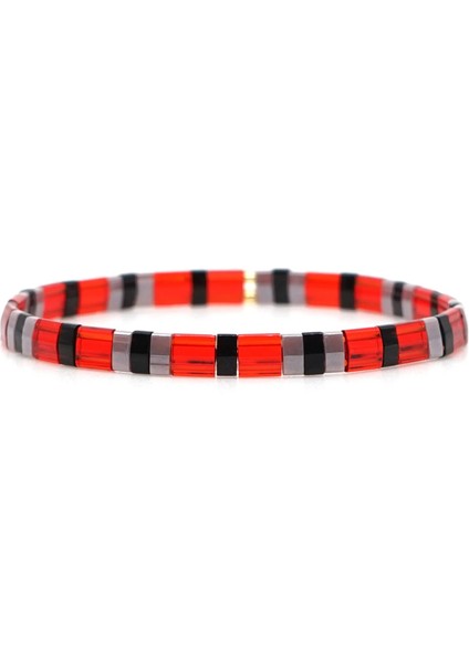 BCCY0172-11 Luokey Moda Boho Bilezik Kadınlar Için Japonya Miyuki Tila Boncuk Bilezik Arkadaşlar Charm Bilezik Takı Pulseras Mujer Hediye (Yurt Dışından)