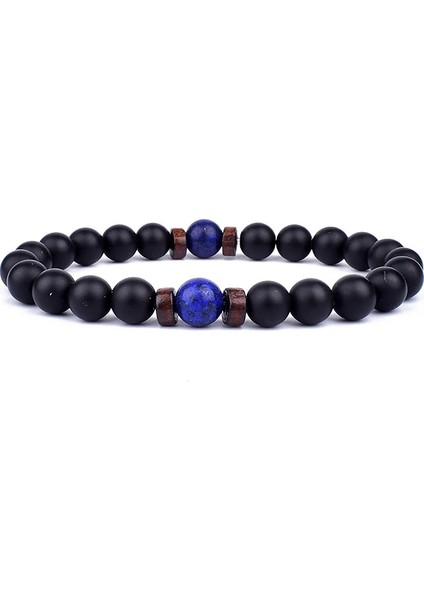 19CM Tarzı No.10 Boyutu Erkekler Bilezik Doğal Aytaşı Boncuk Tibet Buda Bilezik Çakra Lava Taş Difüzör Bilezikler Erkekler Takı Için (Yurt Dışından)