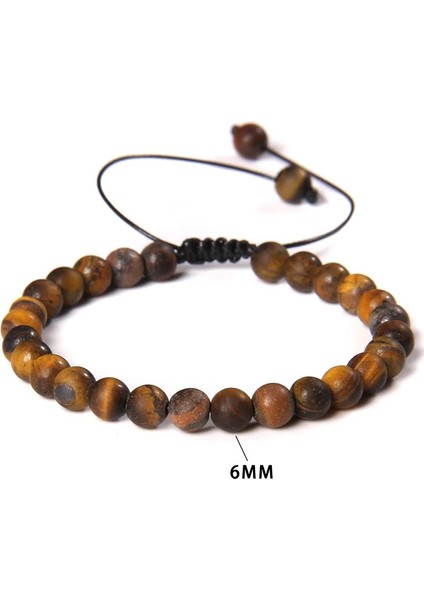 Pembe Aventurin Doğal 6 mm Çakra Mineral Taş Boncuk Bileklik Erkekler Mat Unkaite Labradorit Sınıf A Sodalite Bileklik Kadınlar Ayarlanabilir Takı (Yurt Dışından)