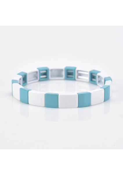 18CM Ayarlanabilir Stil HDB006-15 Ksra Yeni Trendy Bilezikler Erkekler Çini Boncuk Bilezik El Yapımı Takı Kadınlar Kadın Hediye Için Son Moda Bileklik Zebra Çizgili (Yurt Dışından)