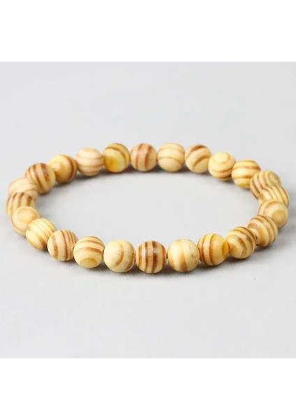 23CM Tarzı Kan Ejderhası Ağacı Otantik Afrika Ahşap Bilezik Boncuk 8mm Ahşap Sandal Ağacı Namaz Bilezik Erkekler Kadınlar Takı Elastik Çizgi (Yurt Dışından)