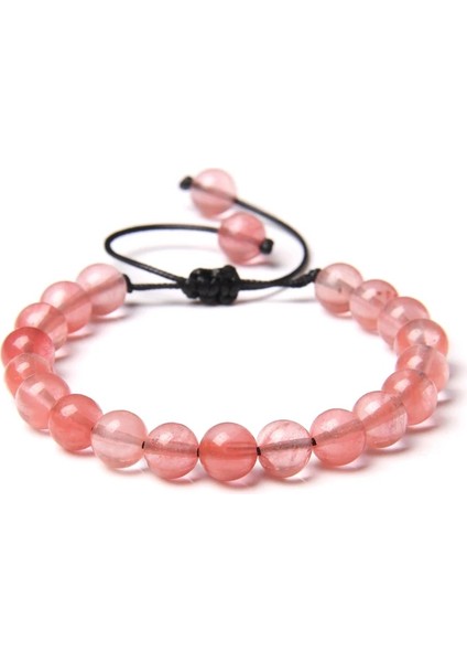 Karpuz Taşı El Yapımı Örgülü Bilezik Erkek Kadın Çakra Doğal Lapis Lazuli Kaplan Gözü Taş Boncuk Bilezik Ayarlanabilir Yoga Enerji Takı (Yurt Dışından)