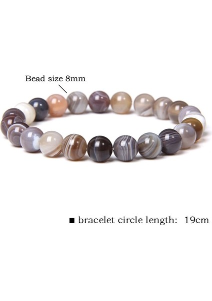 17CM Tarzı Resim Taş Gerçek Doğal Taş Bilezikler Kadın Erkek 100% Kuvars 8 mm Boncuk Streç Bilezik Çakra Yoga Şifa Reiki Takı (Yurt Dışından) indirimleri