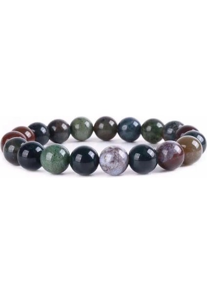 10 mm Tarzı Kırmızı Akik Kft El Yapımı Doğal Kristal Kuvars Yarı Değerli Taş Şifa Reiki Yuvarlak Boncuk Streç Bilezik (Yurt Dışından) fırsatları