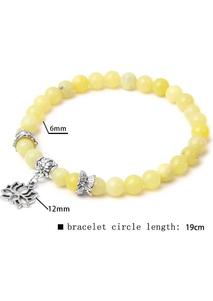 23CM Tarzı Amzonit Doğal Taş Bilezik Erkekler Vintage Budizm Gümüş Renk Lotus Charm Bilezikler Kadınlar Mala Namaz Reiki Pulsera Takı (Yurt Dışından) modelleri
