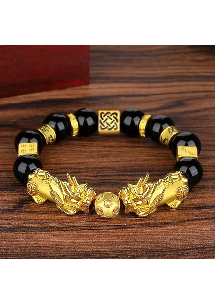 Mavi Beyaz Çinko Kaplama Pıxıu Boncuk Cesur Birlikler Bilezikler Wowen Erkekler Obsidyen Altı Kelimeli Boncuk Bilezik Şanslı Cesur Sağlık Servet Getirin Feng Shui Bilezik (Yurt Dışından) modelleri