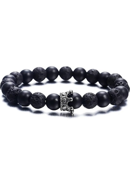 NS11 Selam Moda Akrilik Mesafe Bilezikler Kadın Erkek Klasik Siyah ve Beyaz Charm Boncuk Bilezik ve Bilezik Takı (Yurt Dışından) indirimleri