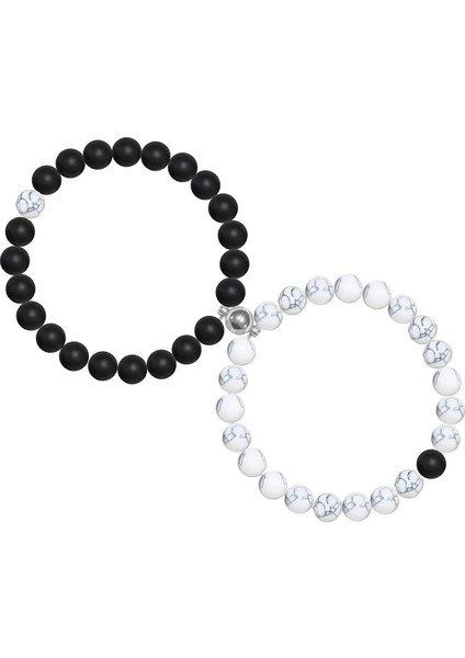 Imparatorluk Jasper Manyetik Cazibe Çiftler Bilezikler Charm Şifa Enerji Yoga Boncuk Bilezik Aşk 100 Dil Bilezik Kadın Erkek Takı Için (Yurt Dışından) fiyatları