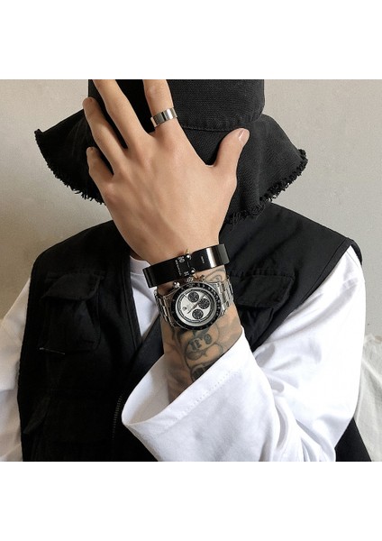 21CM Tarzı No.2 Boyutu 2020 Yeni Alyx Bilezik Ttitanium Alaşım 1:1 Yüksek Li Versiyon Parça Erkek Kadın Alyx Manşet Bilezik Alyx 9sm (Yurt Dışından) fırsatları