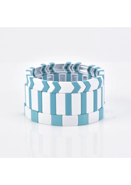 18CM Ayarlanabilir Stil HDB058-3 Ksra Yeni Trendy Bilezikler Erkekler Çini Boncuk Bilezik El Yapımı Takı Kadınlar Kadın Hediye Için Son Moda Bileklik Zebra Çizgili (Yurt Dışından)