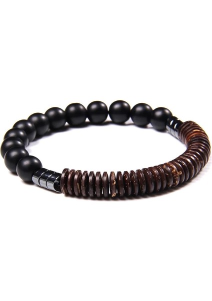 19CM Tarzı 1 Ahşap Afrika Turkuaz Ahşap Bilezikler Doğal Taş Charm Kantaşı Lava Hindistan Cevizi Ahşap Pul Bilezik Erkekler Için Benzersiz Ethinc Hediye (Yurt Dışından) fiyatları