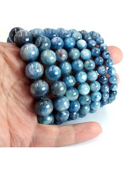 9 mm Ücretsiz Mavi Doğal Taşlar Taş Ayarlanabilir Kiyanit Bileklik 7.5 Inç (Yurt Dışından) fiyatları