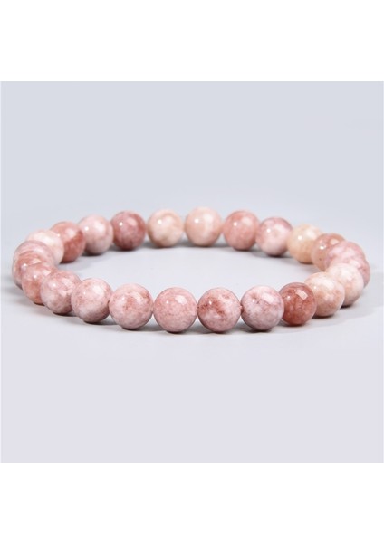 17CM Tarzı 4 Unakite 100% Yüksek Li Doğal Taş Boncuk Bileklik Pürüzsüz Mat Akik Sodalite Lapis Lazuli Florit Kristal Boncuk Takı Bileklik (Yurt Dışından) modelleri