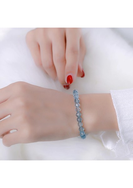 19CM Tarzı Peridot 6 mm Doğal Taş Peridot Sitrin Topaz Boncuk Bilezik Kadınlar Için El Takı Parti Düğün Lüks Hediye Seti Bileklik (Yurt Dışından) fırsatları
