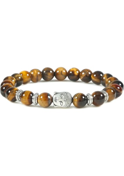Ahşap Reiki Tiger Eyes Boncuklu Buda Bilezik Doğal Taş Bilezik Elastik Tespih Erkek Kadın Namaz Charm Yoga Takı Hediye Pulseras (Yurt Dışından) fiyatları