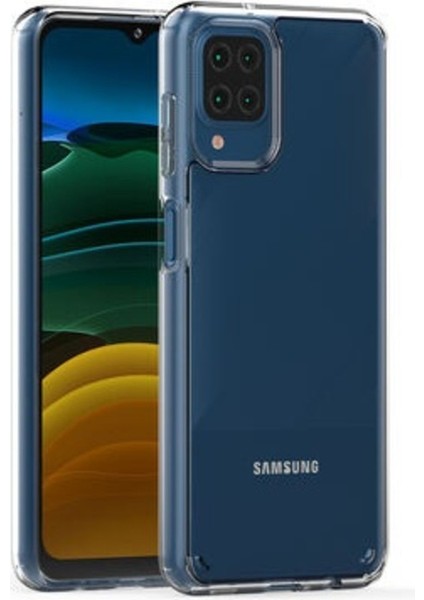 Samsung Galaxy A12 Kılıf Coss Acrylic Tpu