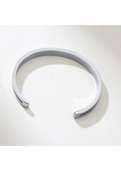 Stil 14 5mm 60MM Erkek Bileklik, Enemal Erkek Bileklik, Viking Logo Manşet Bileklik Beyefendi, Paslanmaz Çelik Minimalist Bileklik (Yurt Dışından) fırsatları