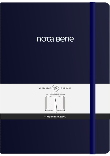 Nota Bene Premium Sert Kapak Defter 14 8 x 21 Çizgili