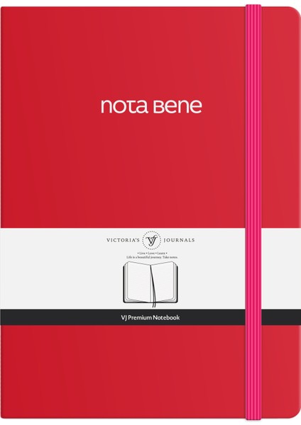 Nota Bene Premium Sert Kapak Defter 14 8 x 21 cm Çizgili
