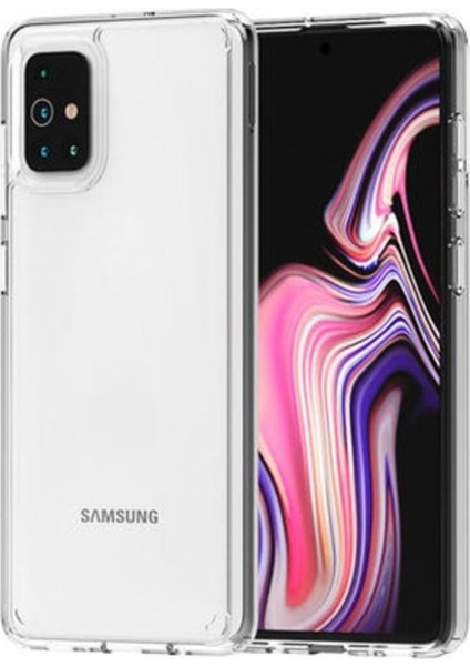 Samsung Galaxy A71 Kılıf Coss Acrylic Tpu