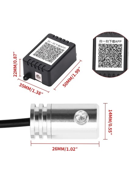 5'i 1 Arada USB Stili 5'i 1 Arada USB Rgb LED Atmosfer Araba Işık Iç Ortam Işığı Fiber Optik Şeritler Uygulama Kontrolü Dıy Müzik 8m Fiber Optik Bant ile Işık fiyatları