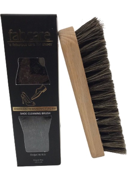 4010 Fabcare At Kılı Ayakkabı Fırçası 13 cm-Naturel