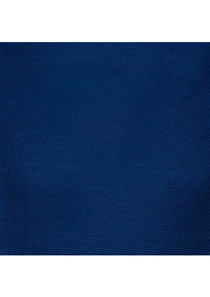 Slim Fit Waffle Desenli O Yaka Mavi Tshirt fiyatları