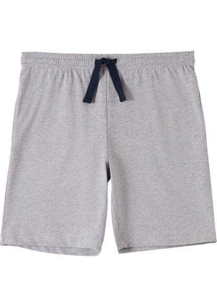 Erkek Çocuk Lacivert Renkli Düğmeli Şortlu Pijama Takımı fiyatları