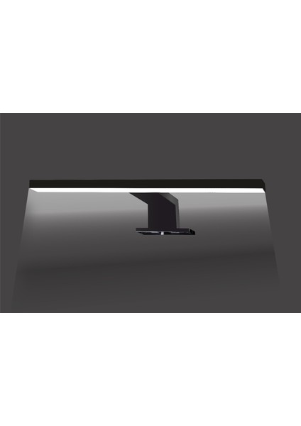 Meriç Dekoratif LED Banyo Aplik 30CM Siyah fiyatları