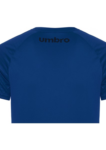 Wanderer Erkek Antrenman Tişörtü Nefes Alabilir Kumaş ile Rahat Hareket Mavi indirimleri