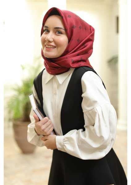 Twill İpek Eşarp 11392-10