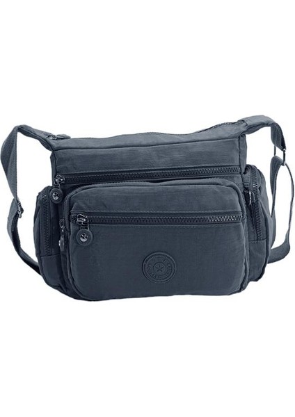 Kadın Çapraz Askılı Postacı Çanta Çok Cepli Kılinkır Kumaş 25 cm Genişlik indirimleri