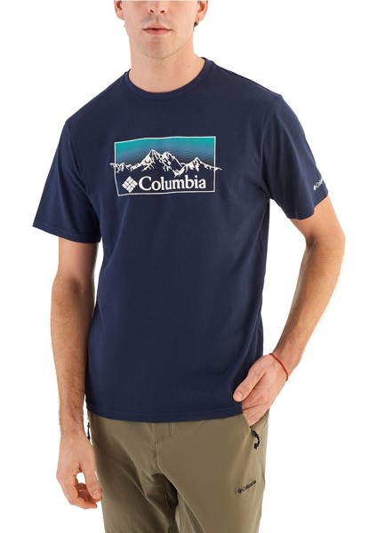 Csc Linear Range Erkek Kisa Kollu T-Shirt
