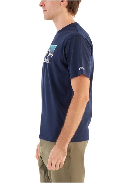 Csc Linear Range Erkek Kisa Kollu T-Shirt