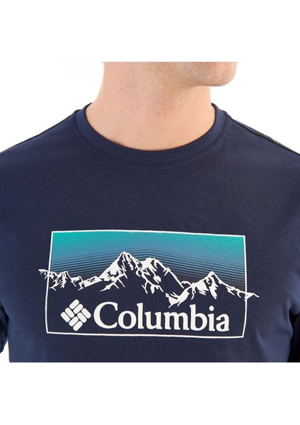 Csc Linear Range Erkek Kisa Kollu T-Shirt