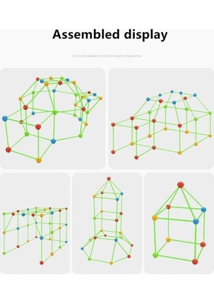 Yapı Bloklu Aktivite Çadırı Kiti Oyuncak (Yurt Dışından)
