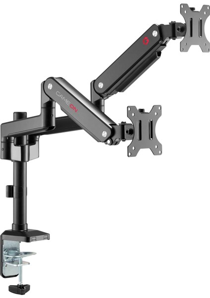 GO-2045 Gazlı Yay Çift Monitör Kolu 17" - 32" modelleri