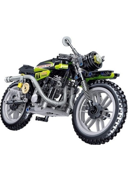 Zhegao QL0483 Fitil Motosiklet Yapı Blokları (Yurt Dışından)