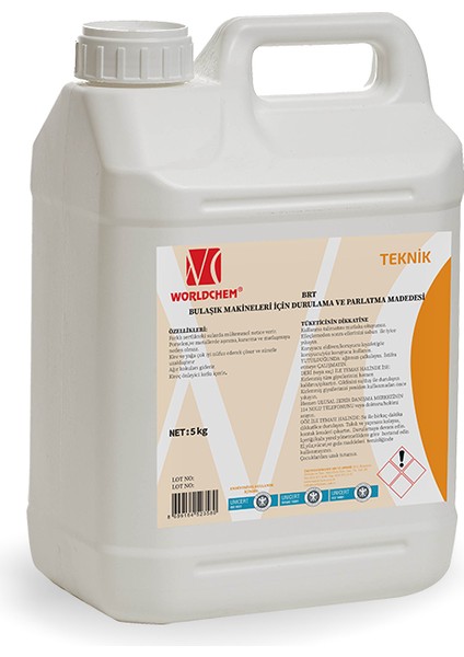 Bulaşık Makineleri Için Durulama ve Parlatıcı BRT100 10 kg fiyatları