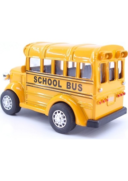 Hyt- Spirit Yalıruı 1:38 Okul Otobüsü Geri Çekin Diecast Model Oyuncak Araba Araç Bebek Oyuncakları Çocuklar Için Eğitici Hyt (Yurt Dışından) modelleri
