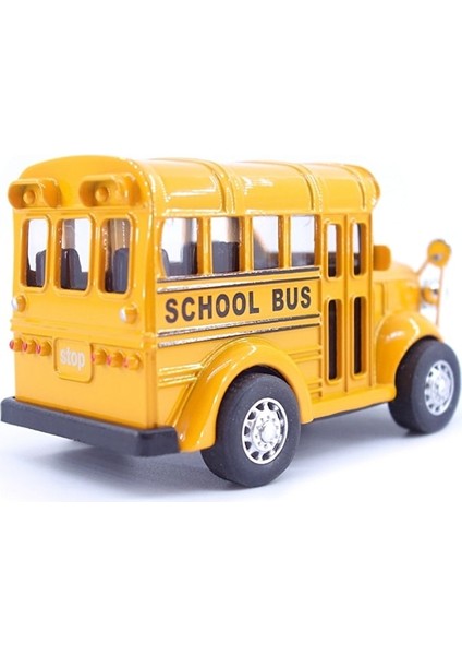 Hyt- Spirit Yalıruı 1:38 Okul Otobüsü Geri Çekin Diecast Model Oyuncak Araba Araç Bebek Oyuncakları Çocuklar Için Eğitici Hyt (Yurt Dışından) indirimleri
