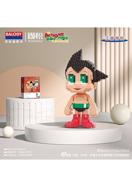 Balody 18417 Anime Astro Dövüş Robotu Yapı Blokları (Yurt Dışından)