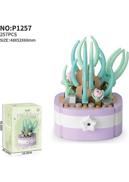 Yko Mini Saksı Bitkisi Yapı Blokları P1257 (Yurt Dışından)
