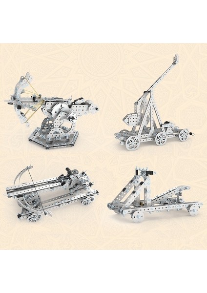 820 Adet Dragon Tatar Yayı Bulmaca Oyuncakları Zeka El Montajı Mekanik Dişli Şanzıman Yapı Taşları Yüksek Zorluk Metal Modeli (Yurt Dışından)