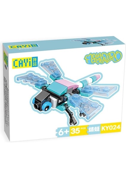 KY024 Dragonfly Cayi Böcek Küçük Parçacıklar Montaj Bulma Bulma Taş Oyuncakları (Yurt Dışından) fiyatları
