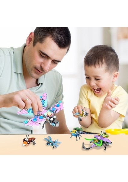 KY024 Dragonfly Cayi Böcek Küçük Parçacıklar Montaj Bulma Bulma Taş Oyuncakları (Yurt Dışından) indirimleri