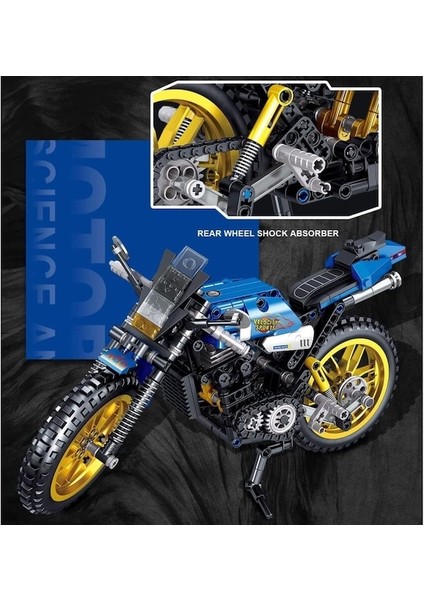 Zhegao QL0484 Fuda Motosiklet Yapı Blokları (Yurt Dışından) fırsatları